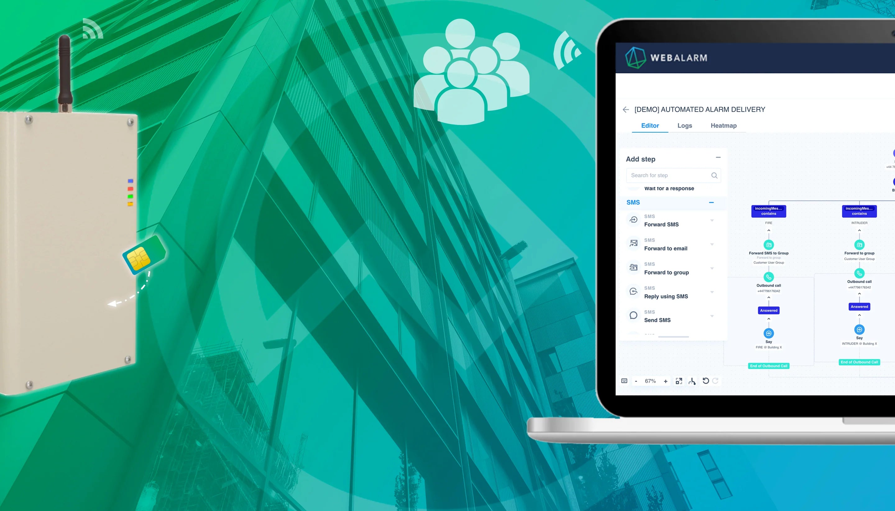 WebAlarm Monitoring