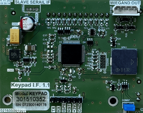 Keypad interface PCB for 4G Solo keypad