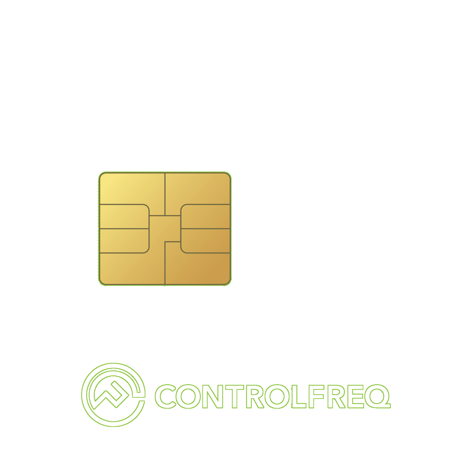 ControlFreq SIM chip and logo